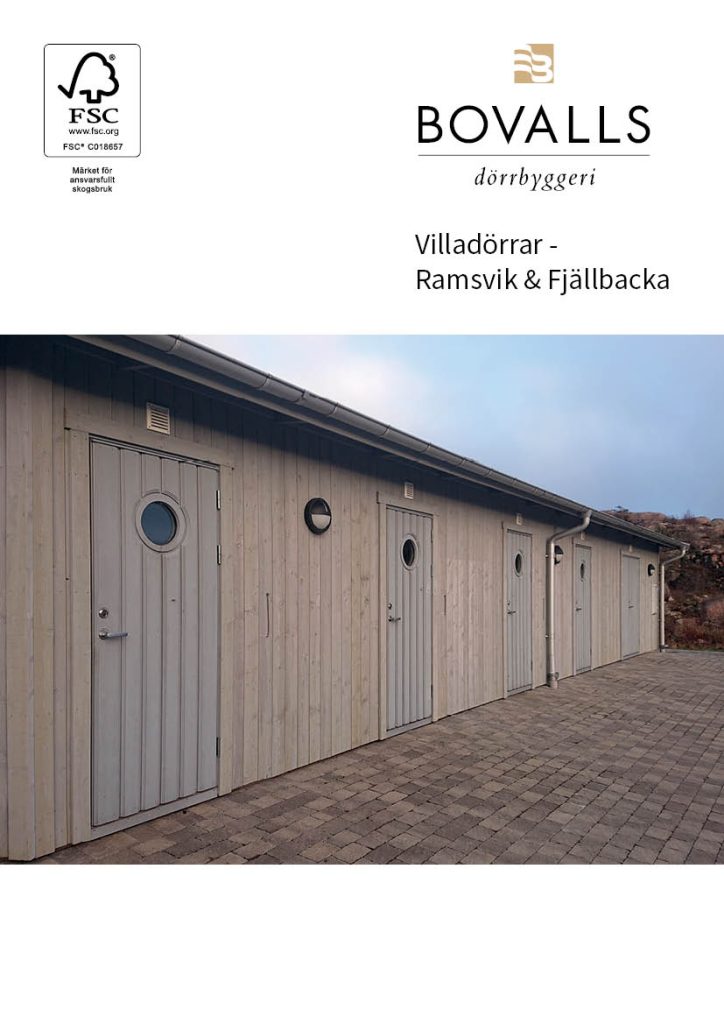 Broschyr för Ramsvik & Fjällbacka