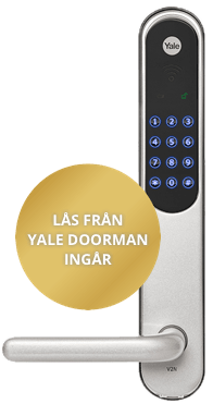 Yale Doorman ingår